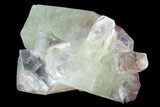 Zoned Apophyllite Crystals With Stilbite - India #72081-1